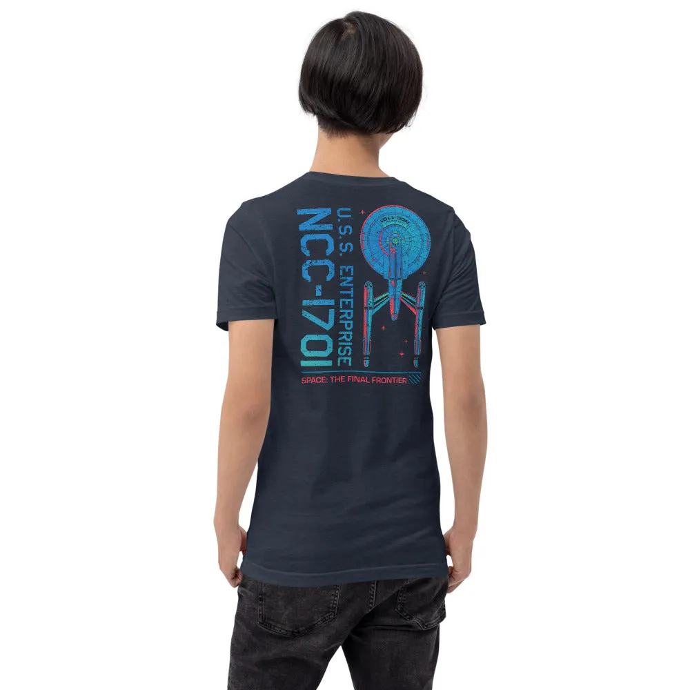Star Trek U.S.S Enterprise T-Shirt The Final Frontier sold by MTV product image thumbnail 3