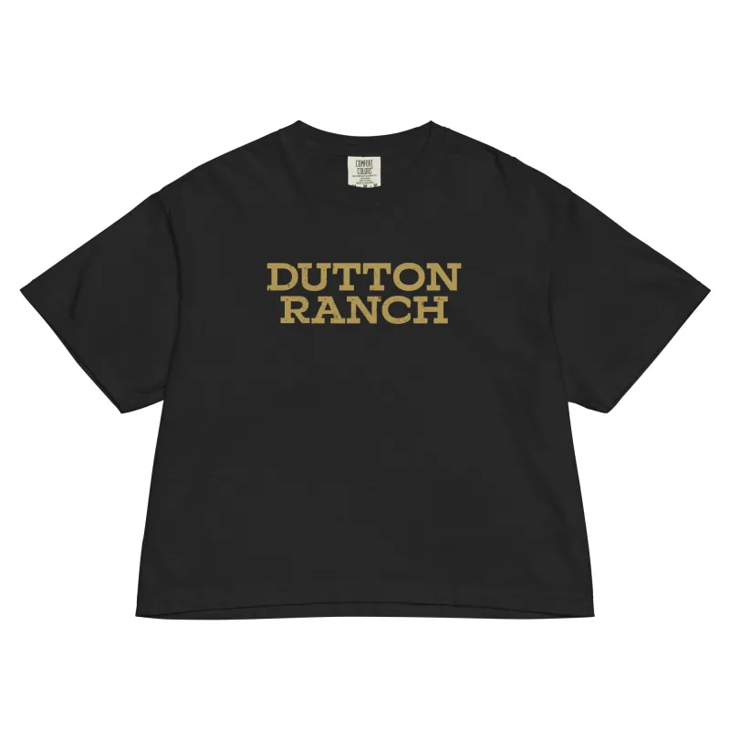 Dutton Ranch Women's Boxy T-Shirt Dutton Forever made by MTV