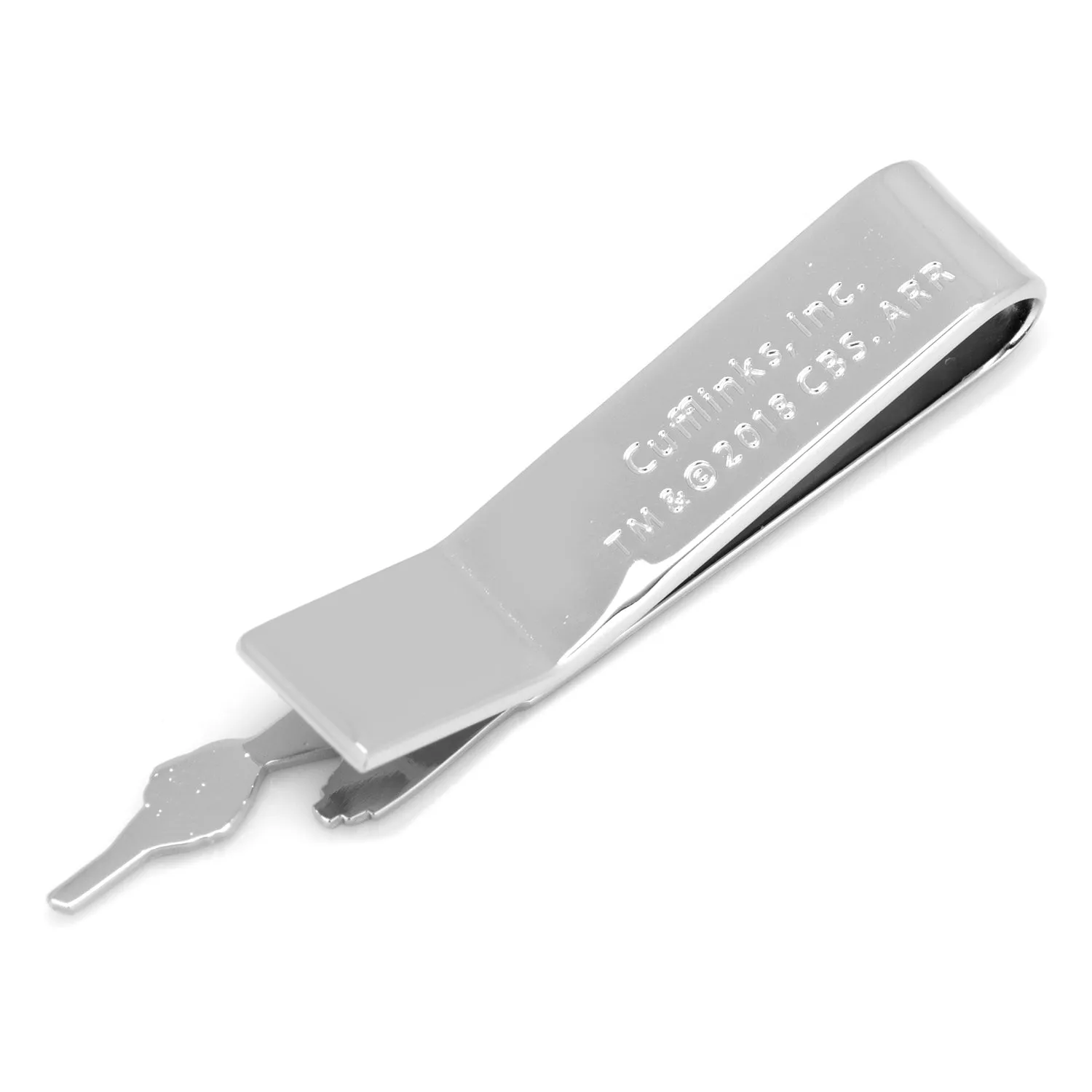 Star Trek Enterprise Silhouette Scored Metal Tie Bar sold by MTV product image thumbnail 3