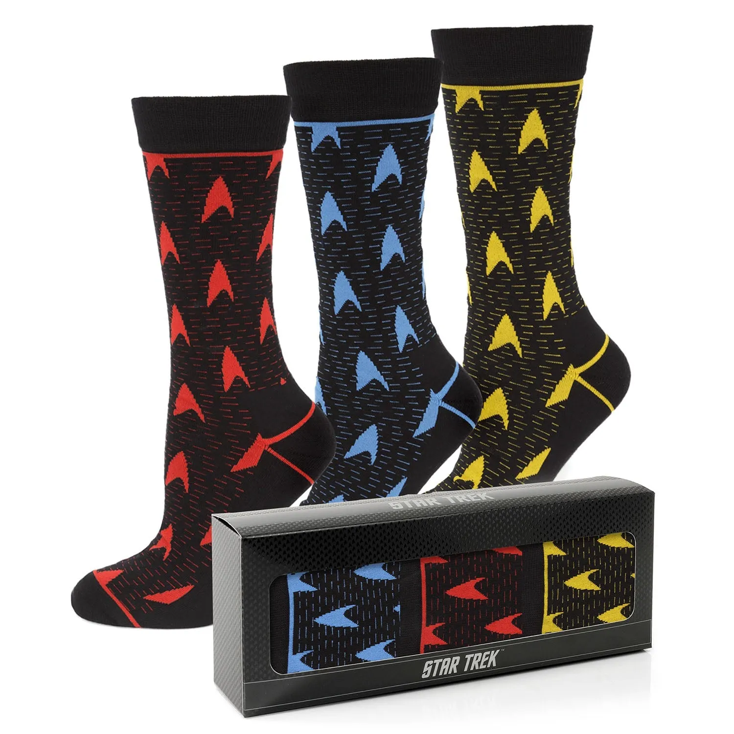 Star Trek Delta Shield Uniform 3 Pair Sock Gift Set sold by MTV product image thumbnail 2
