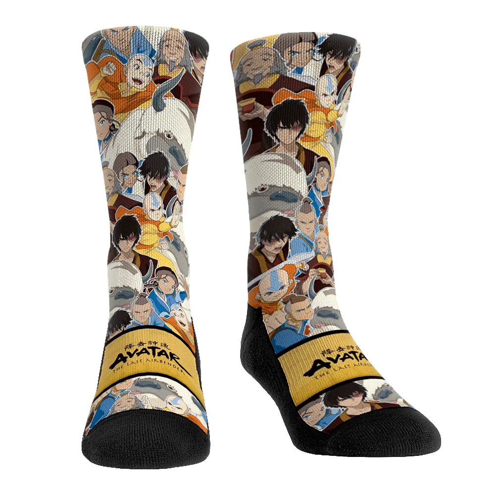Avatar: The Last Airbender x Rock 'Em Socks Stacked Characters Socks sold by MTV