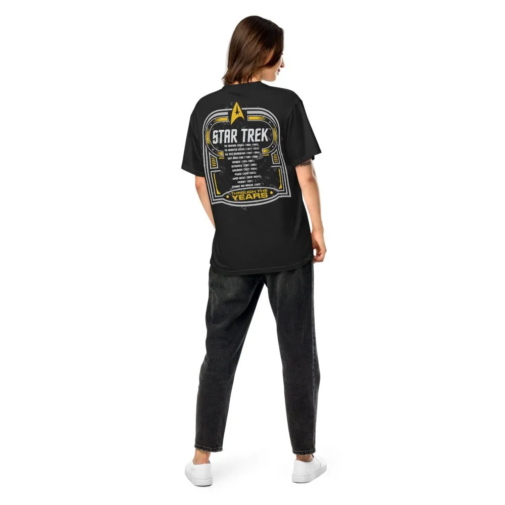 Star Trek T-Shirt Through The Years sold by MTV product image thumbnail 3