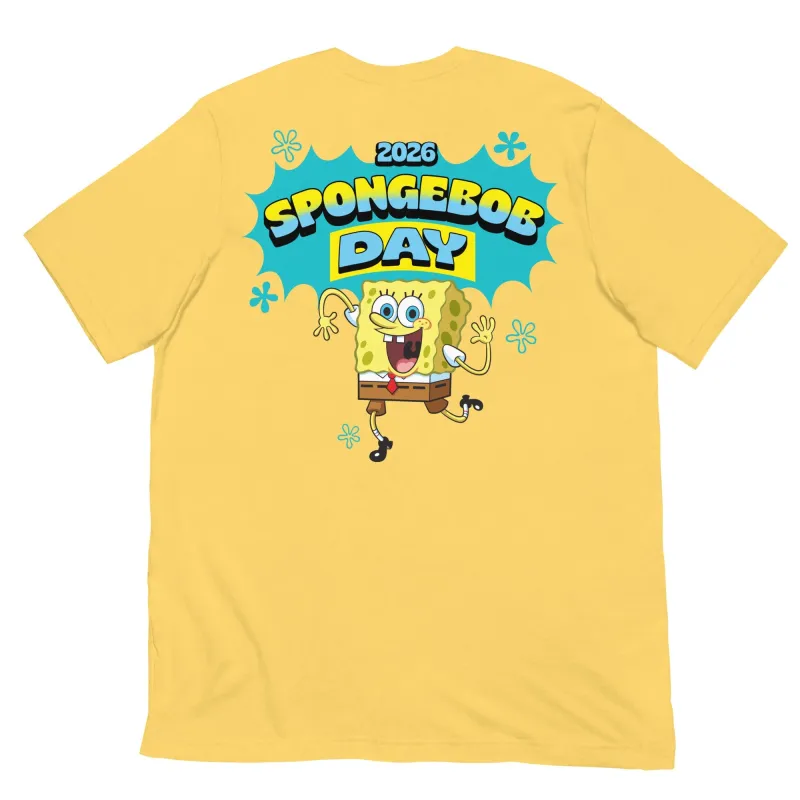 SpongeBob SquarePants T-Shirt SpongeBob Day 2026 Exclusive made by MTV