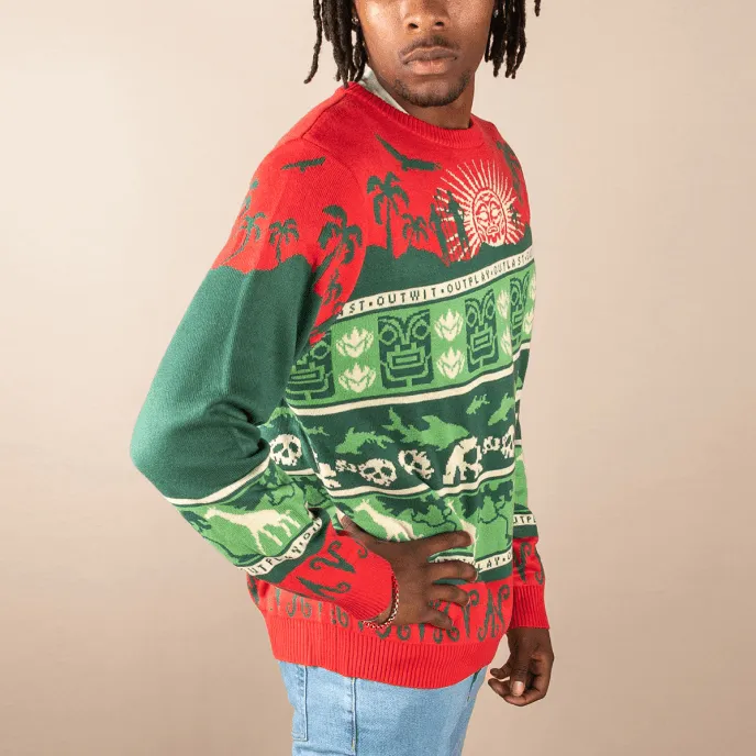 Survivor Mashup Logo Knitted Holiday Sweater sold by MTV product image thumbnail 5
