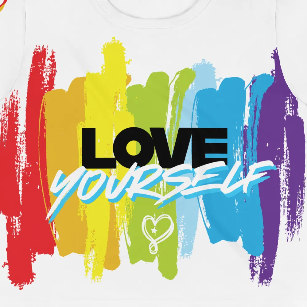 JoJo Siwa Love Yourself Women's Crop T-Shirt sold by MTV product image thumbnail 2