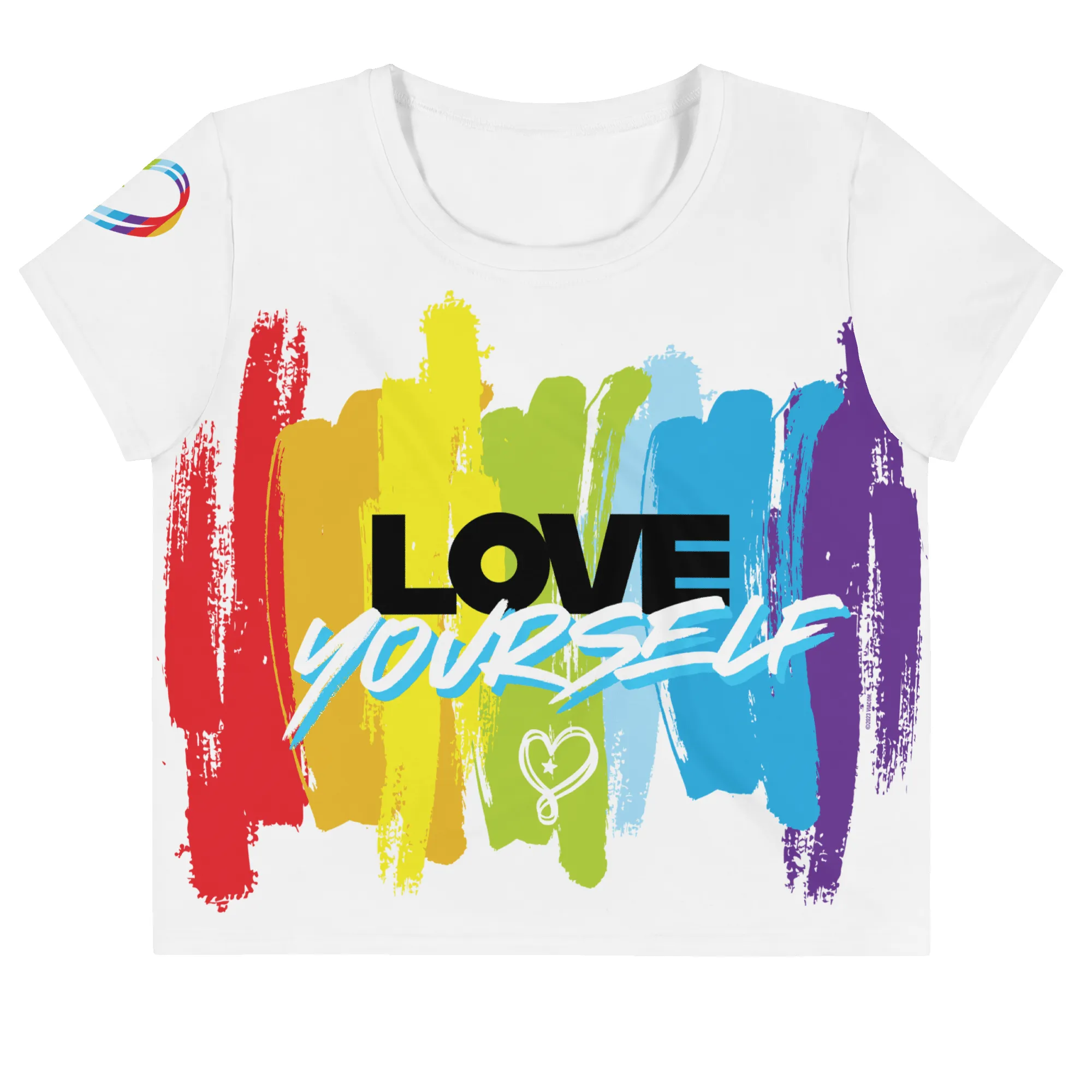 JoJo Siwa Love Yourself Women's Crop T-Shirt sold by MTV