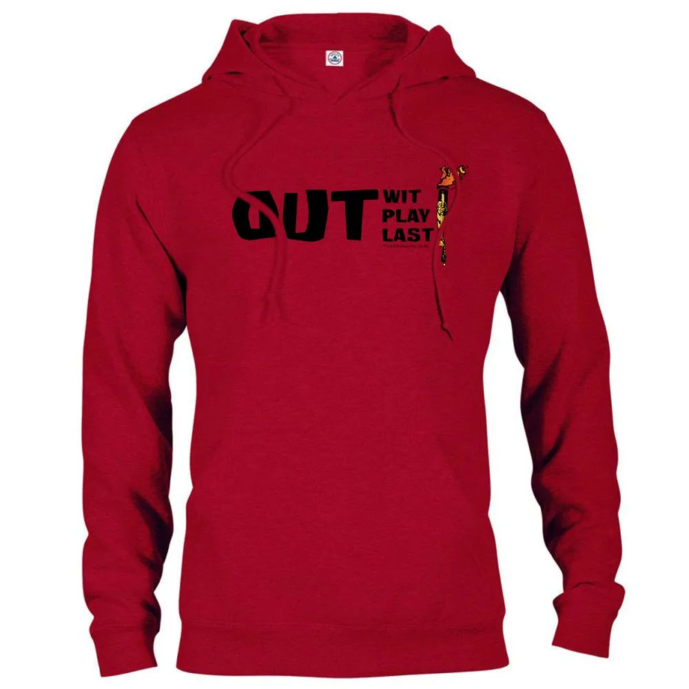 Survivor Out Wit, Play, Last Hooded Sweatshirt sold by MTV product image thumbnail 3