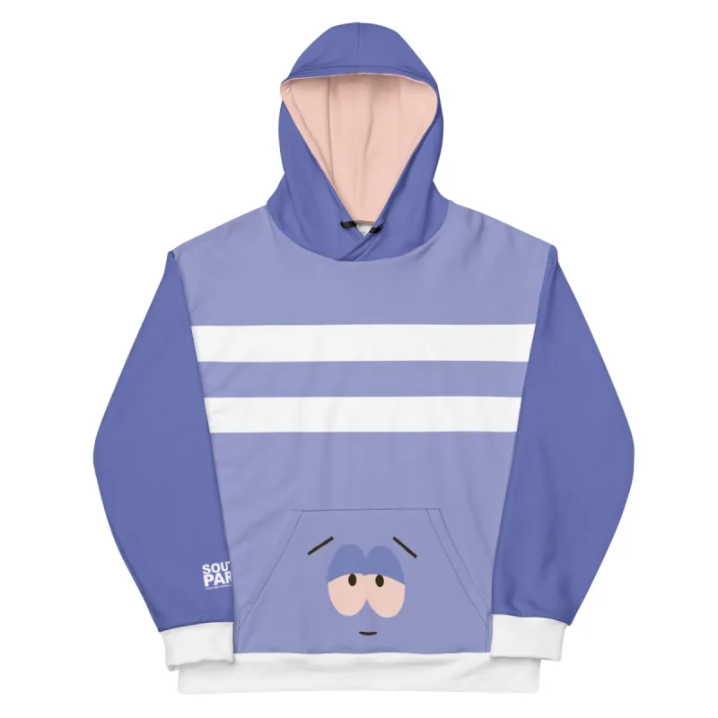 South Park Towelie Color Block Unisex Hooded Sweatshirt sold by MTV