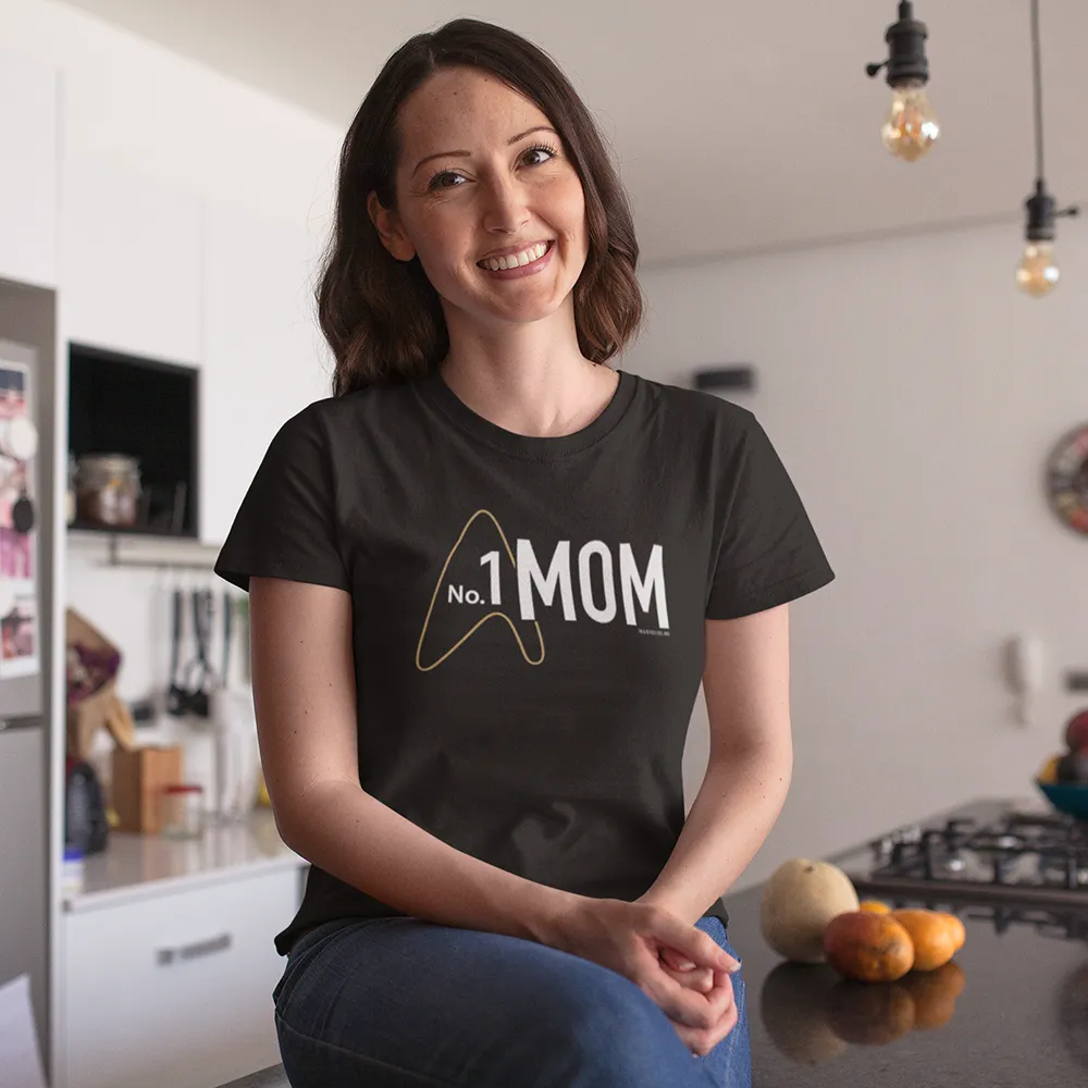 Star Trek: Picard No. 1 Mom Women's Short Sleeve T-Shirt sold by MTV product image thumbnail 3