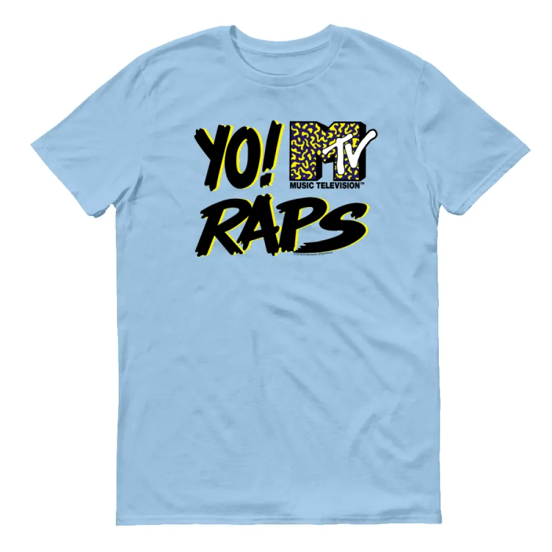 Yo! MTV Raps Logo Adult Short Sleeve T-Shirt sold by MTV