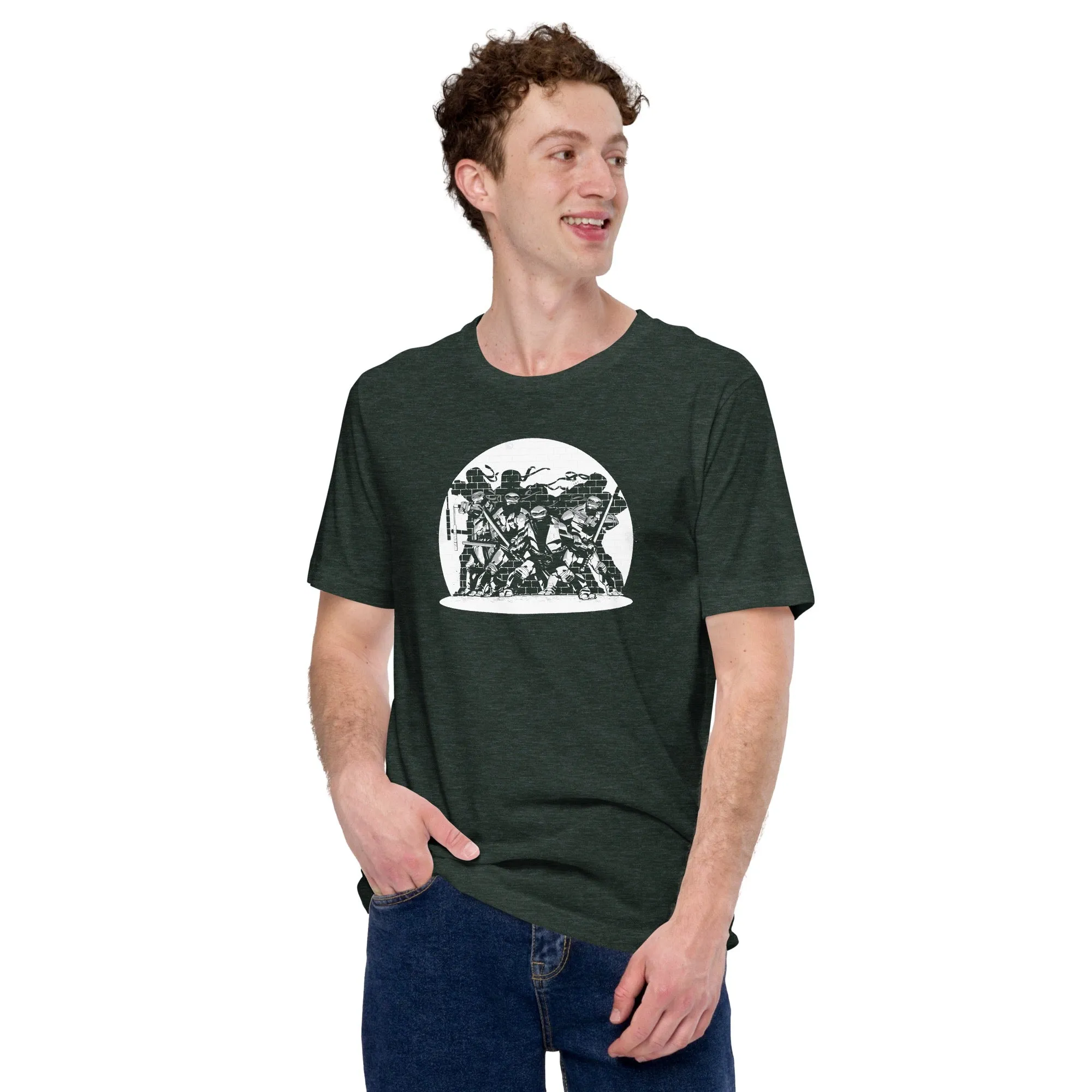 Teenage Mutant Ninja Turtles Comic Art Adult Short Sleeve T-Shirt sold by MTV product image thumbnail 4