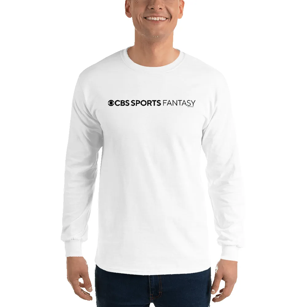 CBS Sports Fantasy Logo Adult Long Sleeve T-Shirt sold by MTV product image thumbnail 3