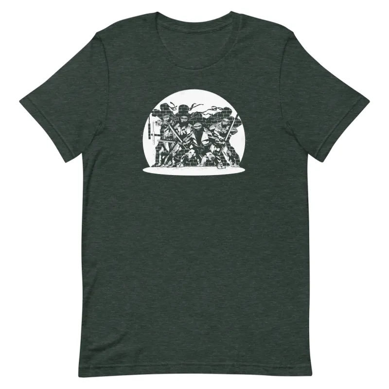 Teenage Mutant Ninja Turtles Comic Art Adult Short Sleeve T-Shirt sold by MTV