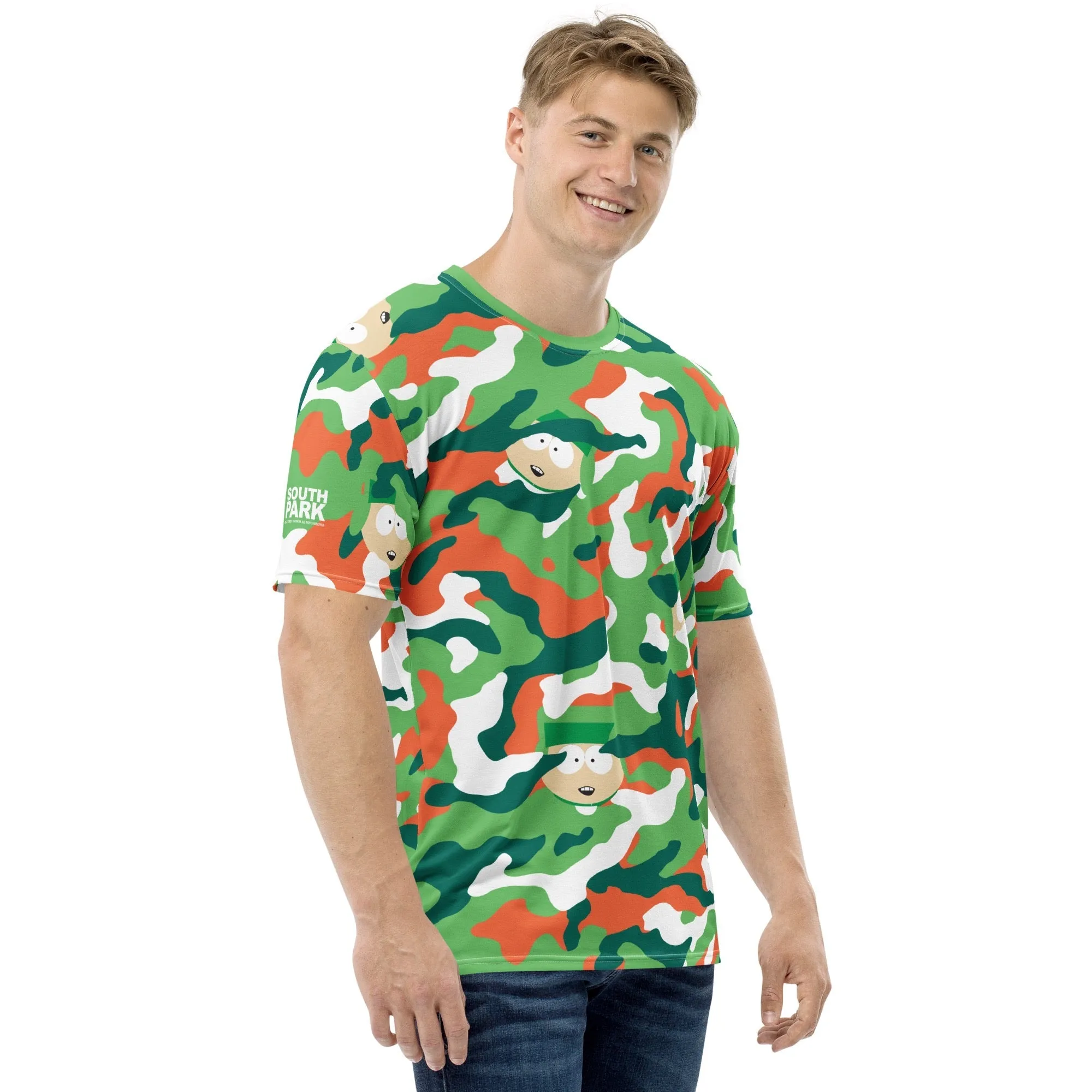 South Park Kyle Camo Unisex Short Sleeve T-Shirt sold by MTV product image thumbnail 4