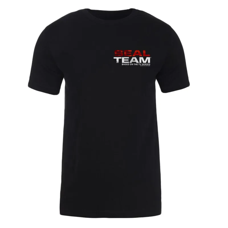 SEAL Team Stacked Logo Chest Adult Short Sleeve T-Shirt sold by MTV