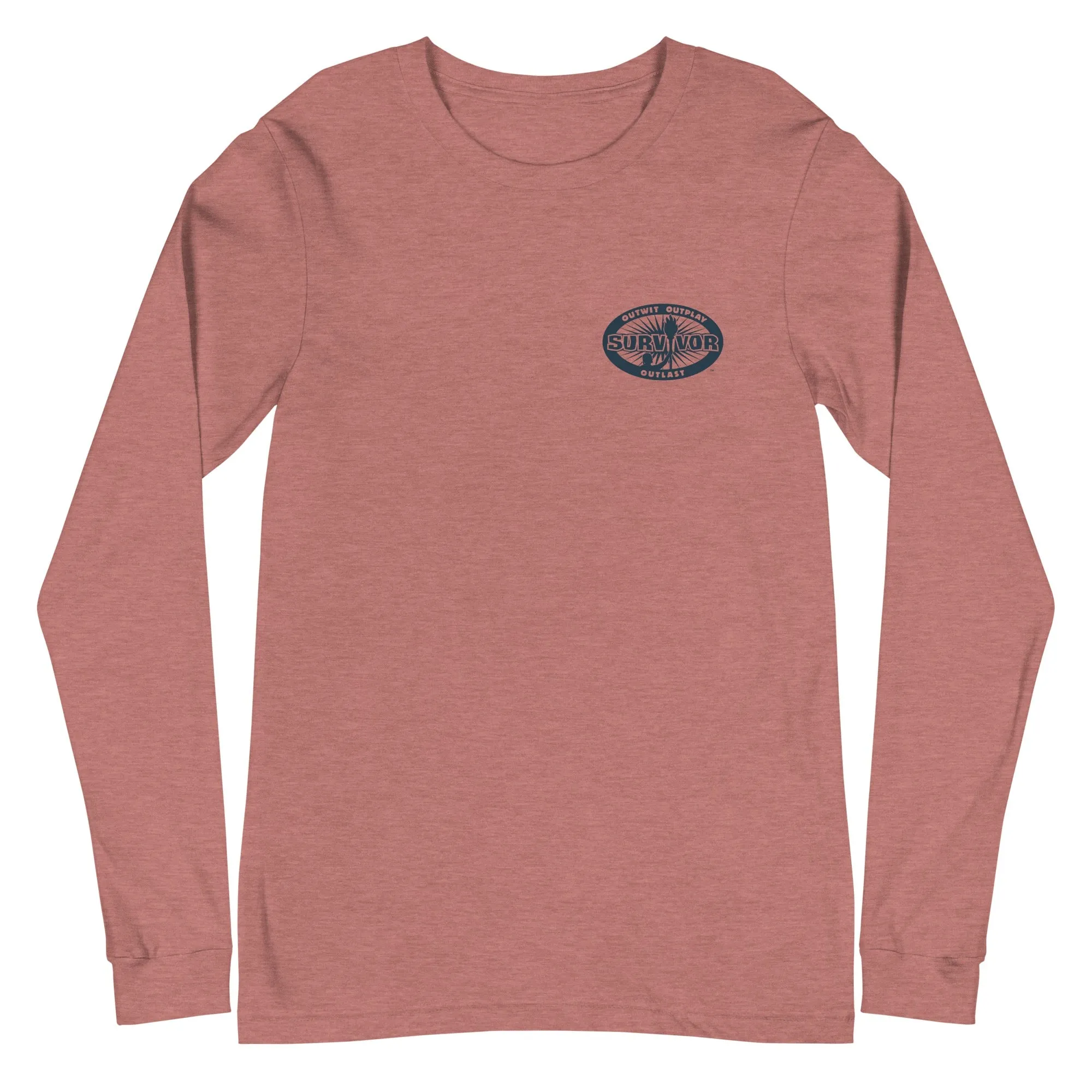 Survivor Outwit, Outplay, Outlast Torch Unisex Long Sleeve sold by MTV