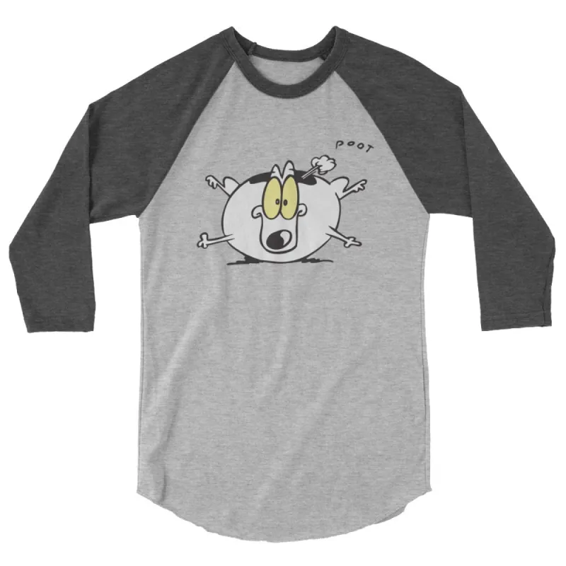 Rocko's Modern Life Poot Unisex 3/4 Sleeve Raglan Shirt sold by MTV