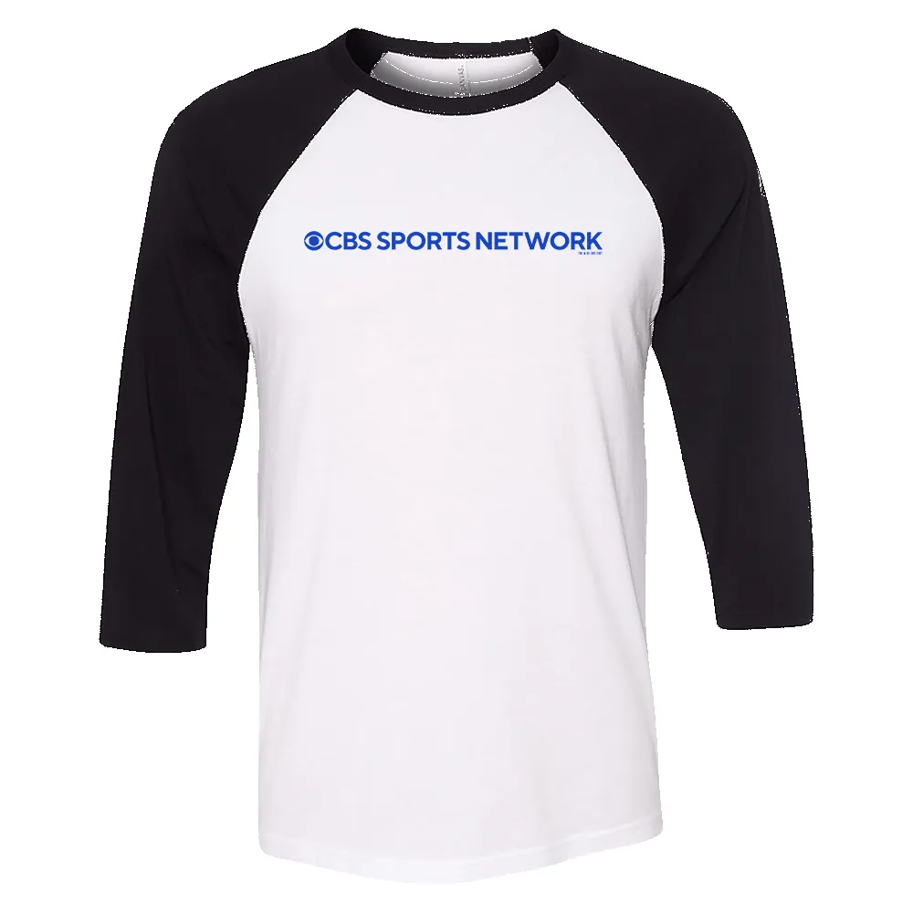 CBS Sports Network Logo 3/4 Sleeve Baseball T-Shirt sold by MTV