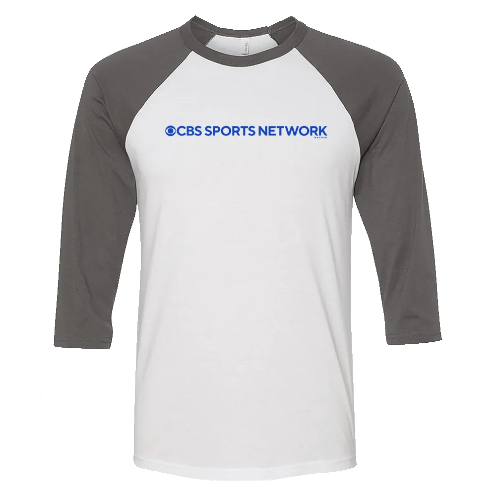 CBS Sports Network Logo 3/4 Sleeve Baseball T-Shirt sold by MTV product image thumbnail 2