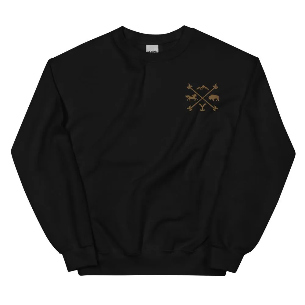 Yellowstone Icons Embroidered Crewneck sold by MTV