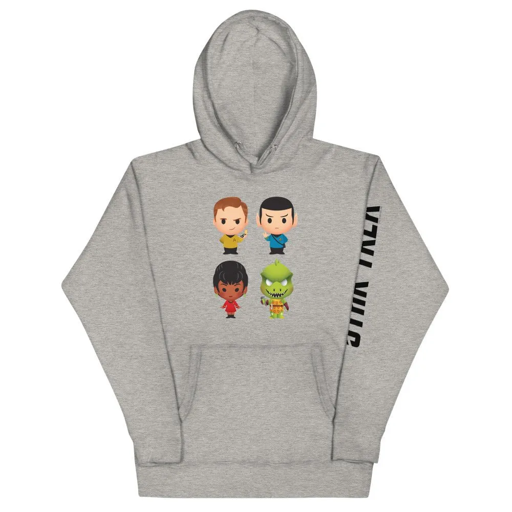 Star Trek: The Original Series Chibi Unisex Hoodie sold by MTV