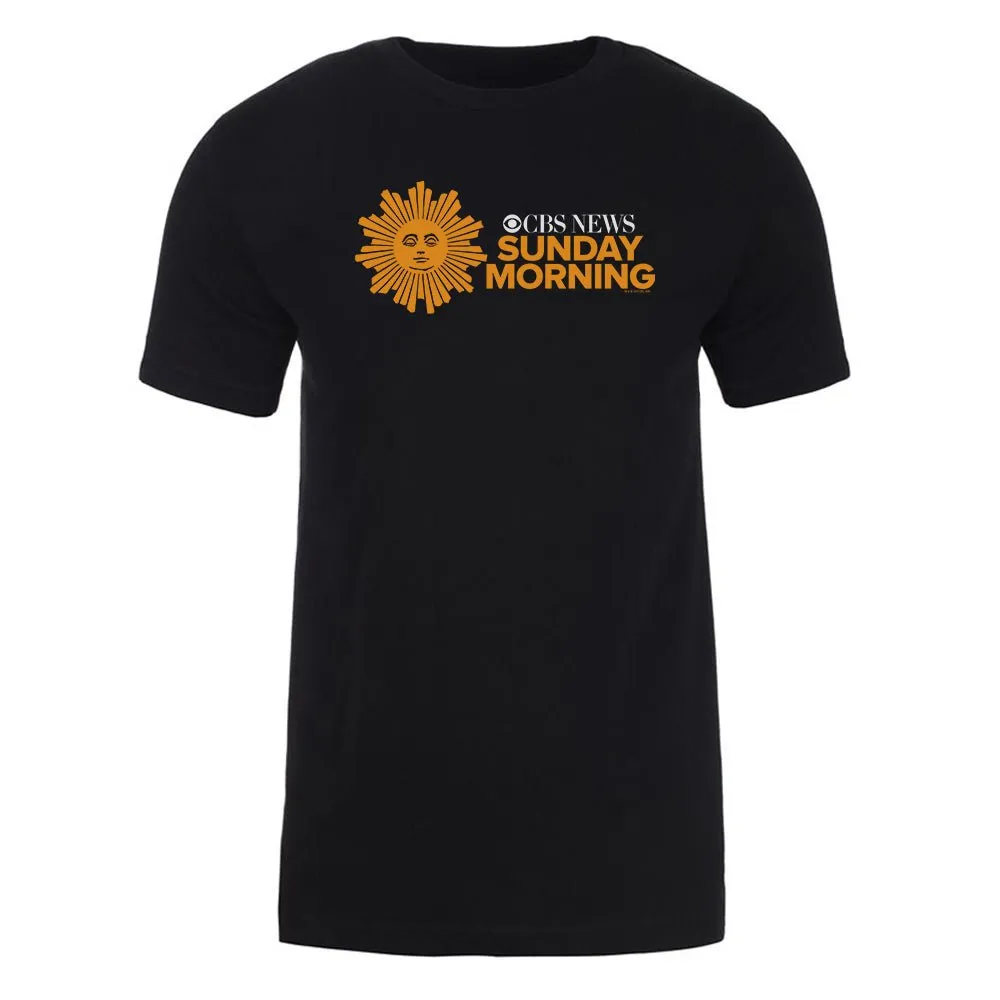 CBS News Sunday Morning Adult Short Sleeve T-Shirt sold by MTV