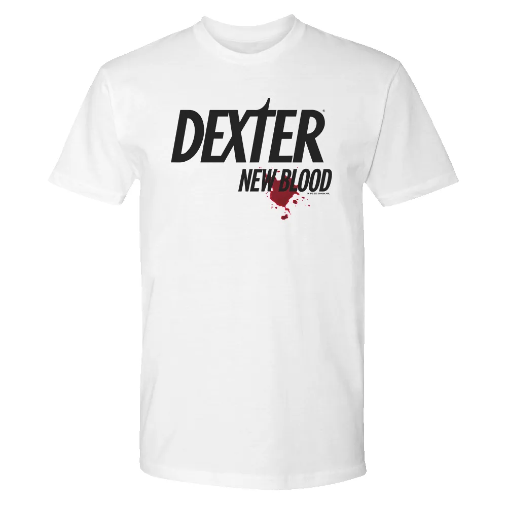 Dexter: New Blood Splatter Logo Adult Short Sleeve T-Shirt sold by MTV