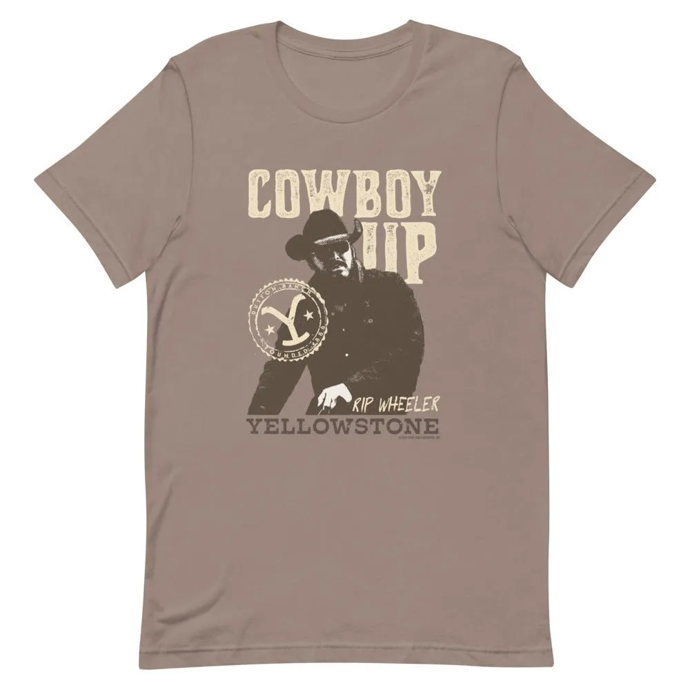 Yellowstone Cowboy Up Unisex T-Shirt sold by MTV