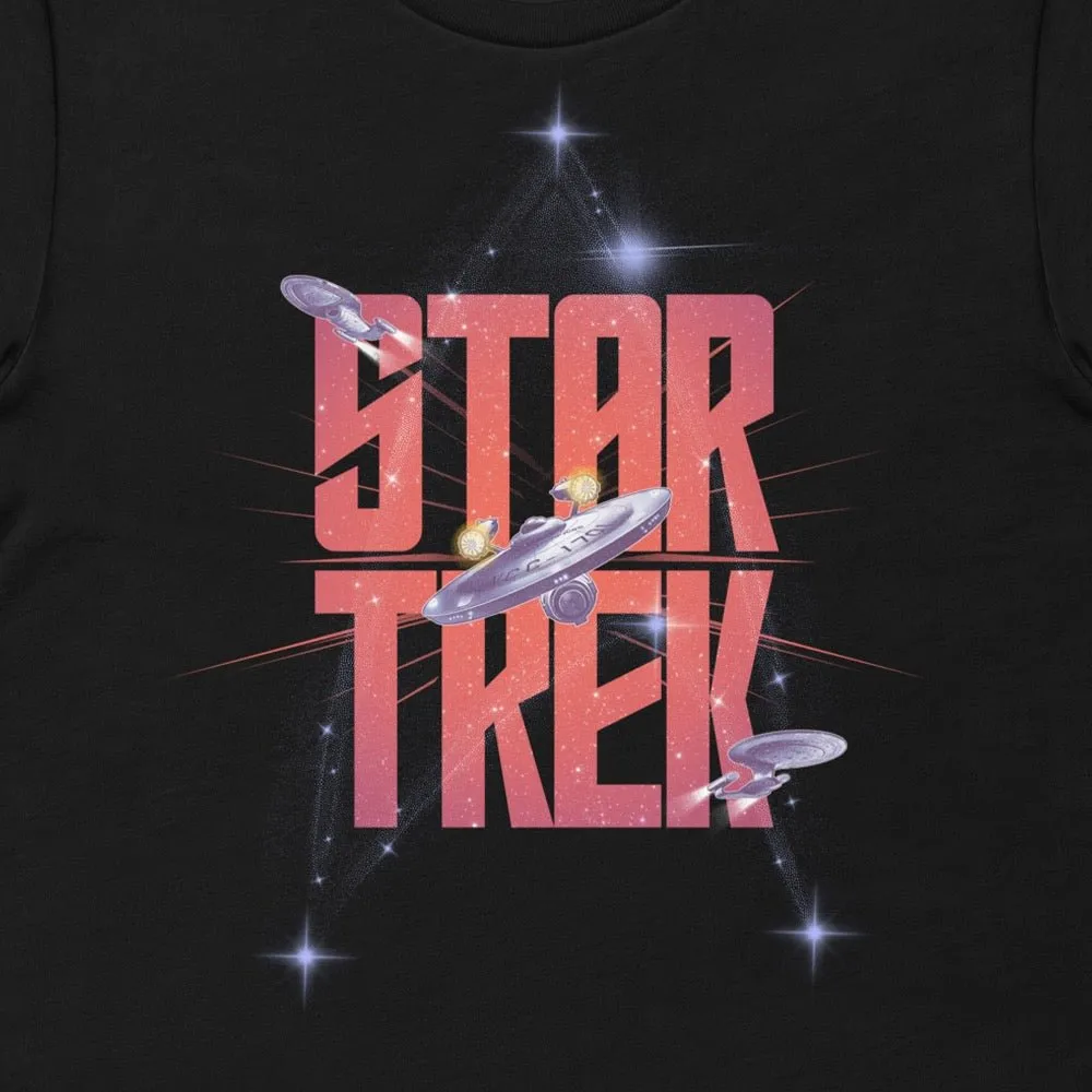 Star Trek Galaxy Adult T-Shirt sold by MTV product image thumbnail 2