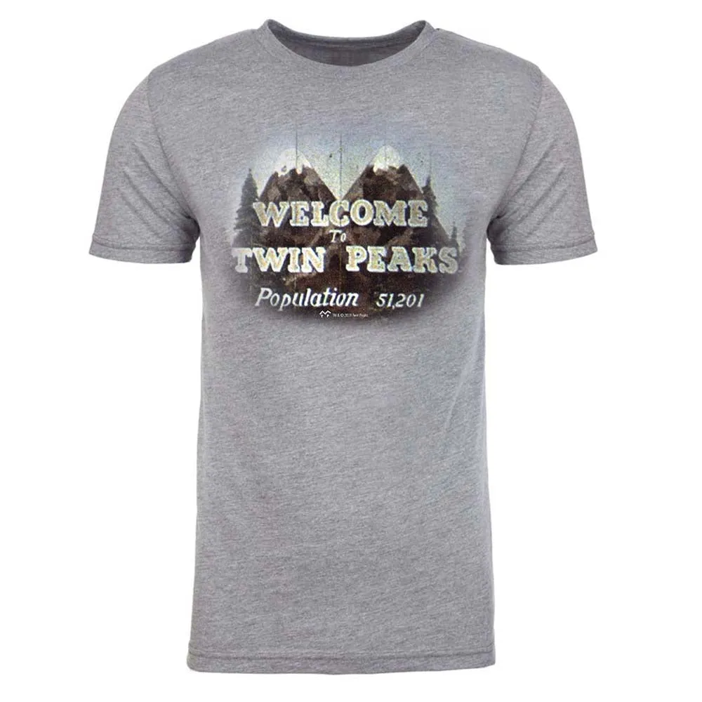 Twin Peaks Welcome to Twin Peaks Men's Tri-Blend T-Shirt sold by MTV