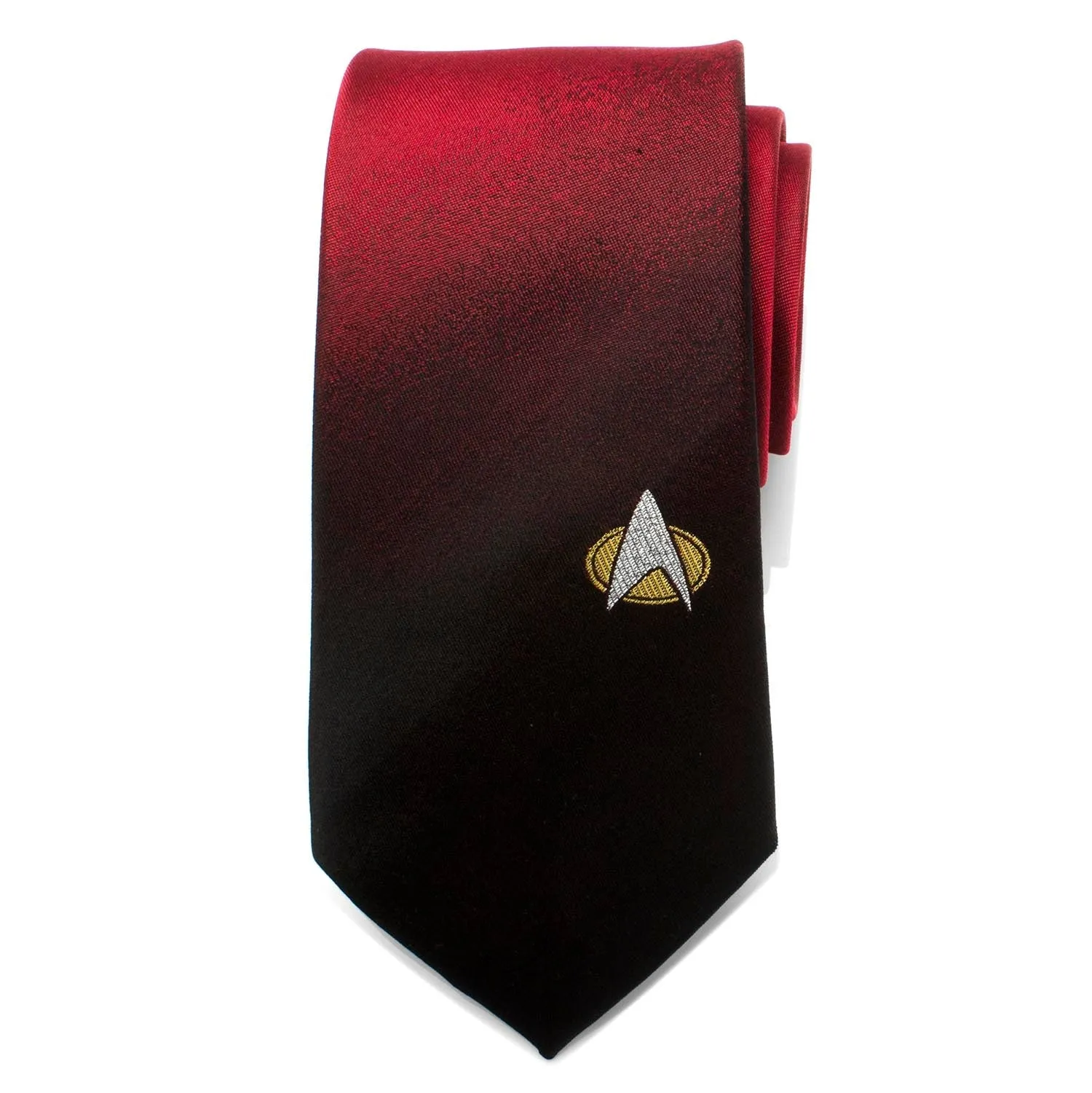 Star Trek: The Next Generation Shield Red Ombre Men's Tie sold by MTV product image thumbnail 2