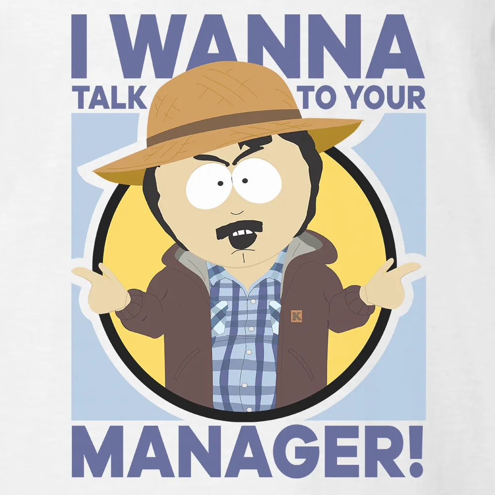 South Park Randy Talk to Your Manager Short Sleeve T-Shirt sold by MTV product image thumbnail 2