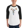 Danny Phantom Going Ghost Adult 3/4 Sleeve Raglan Shirt sold by MTV