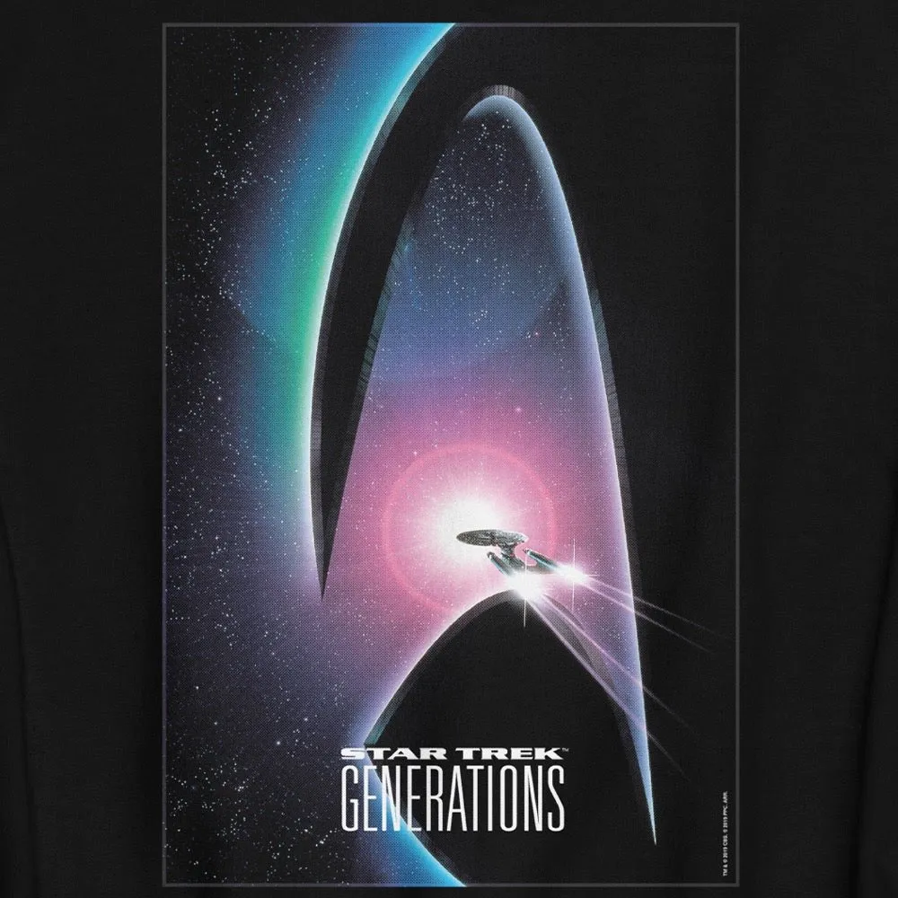 Star Trek: Generations Delta Logo Fleece Crewneck Sweatshirt sold by MTV product image thumbnail 3