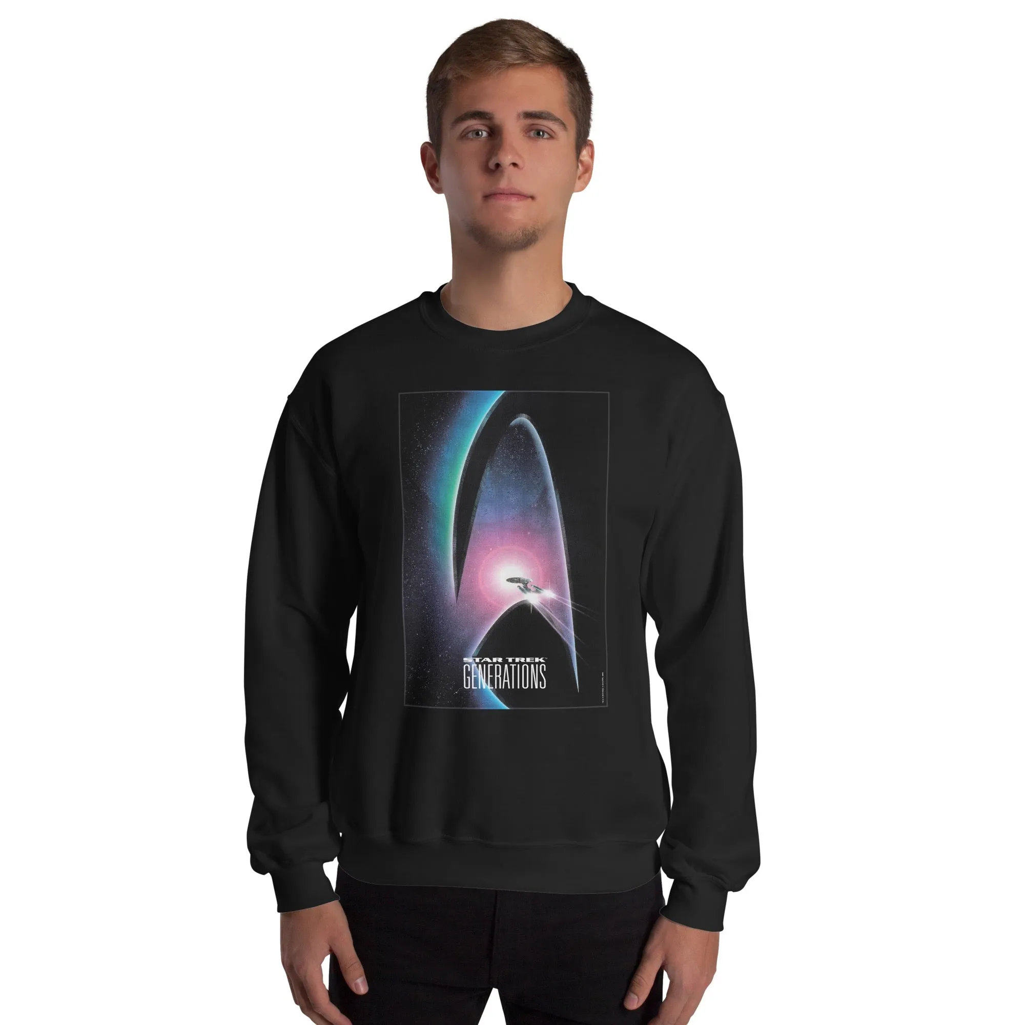 Star Trek: Generations Delta Logo Fleece Crewneck Sweatshirt sold by MTV product image thumbnail 2