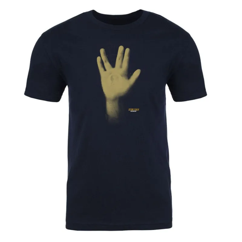 Star Trek: Discovery Vulcan Salute Adult Short Sleeve T-Shirt sold by MTV