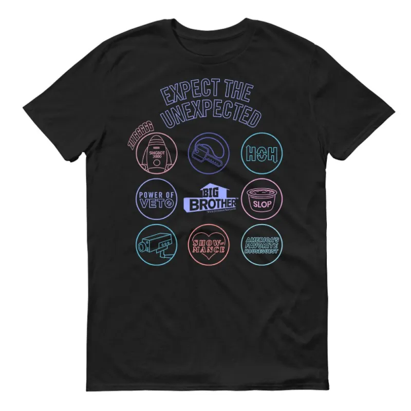 Big Brother Logo Mash Up Adult Short Sleeve T-Shirt sold by MTV