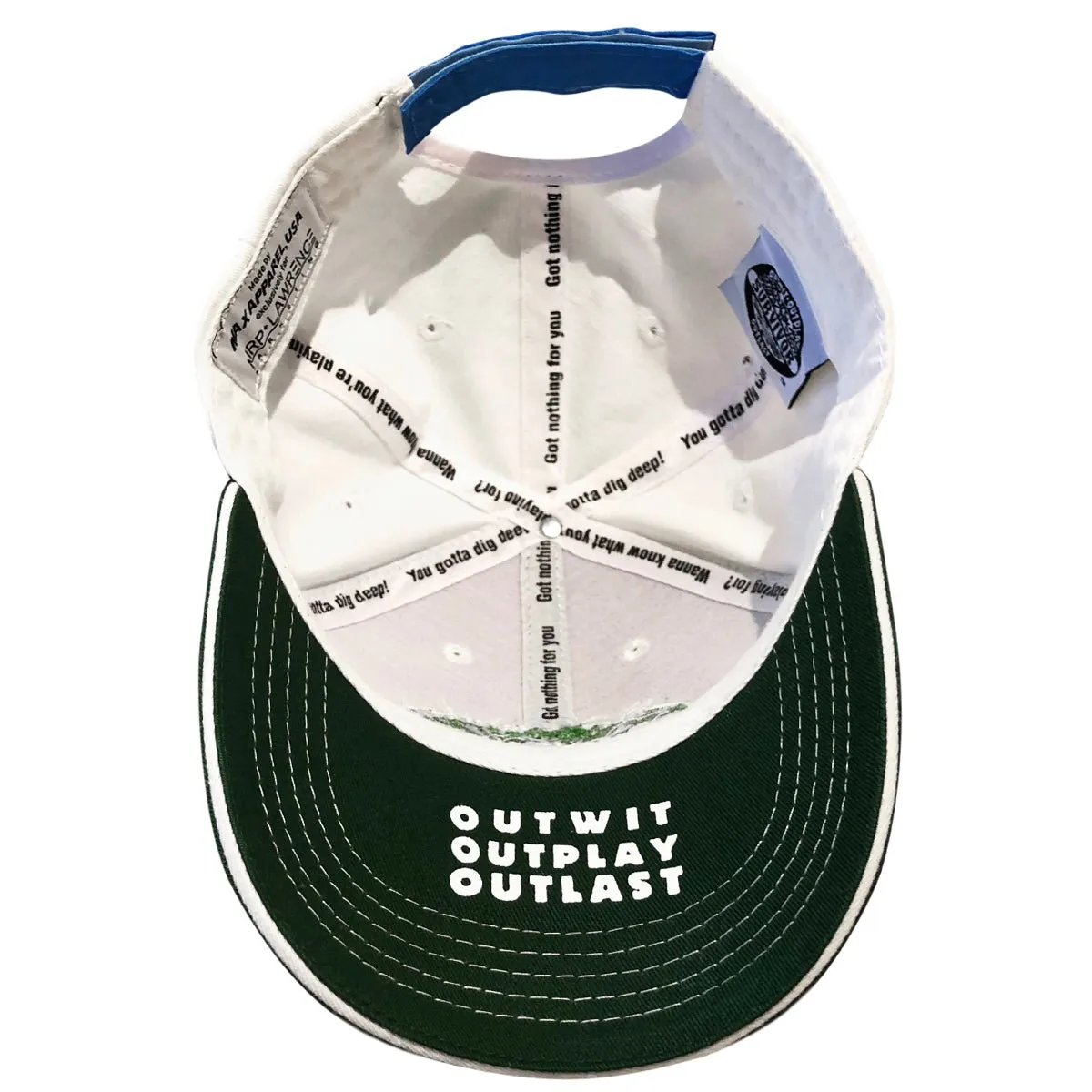 Survivor Outwit, Outplay, Outlast Embroidered Hat sold by MTV product image thumbnail 2