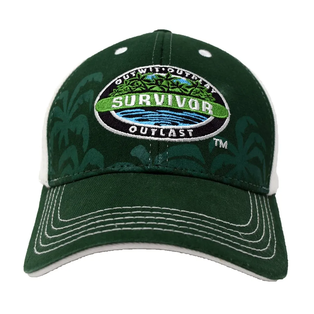 Survivor Outwit, Outplay, Outlast Embroidered Hat sold by MTV product image thumbnail 4