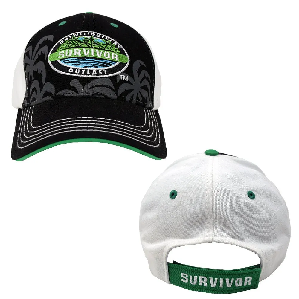Survivor Outwit, Outplay, Outlast Embroidered Hat sold by MTV product image thumbnail 3