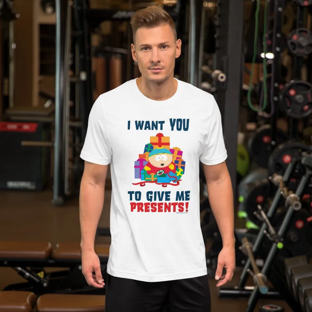 South Park Cartman Give Me Presents Unisex T-Shirt sold by MTV product image thumbnail 2