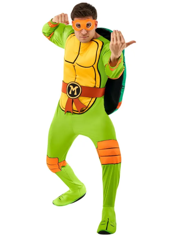 Teenage Mutant Ninja Turtles Michelangelo Men's Deluxe Costume sold by MTV