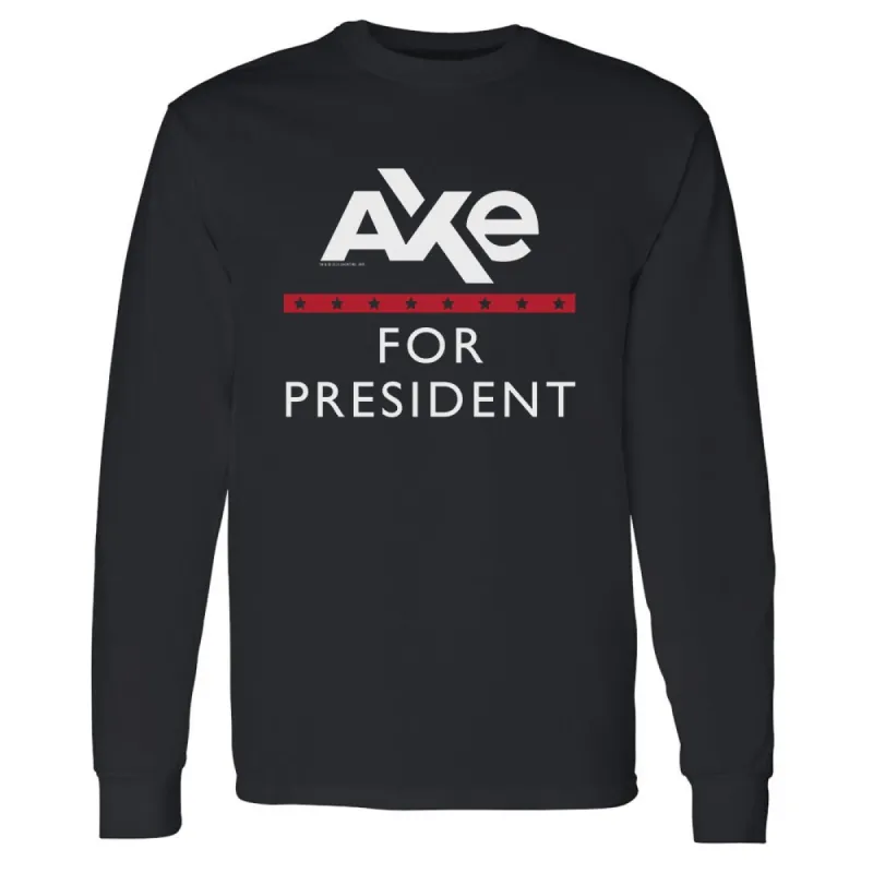 Billions Axe For President Adult Long Sleeve T-Shirt sold by MTV