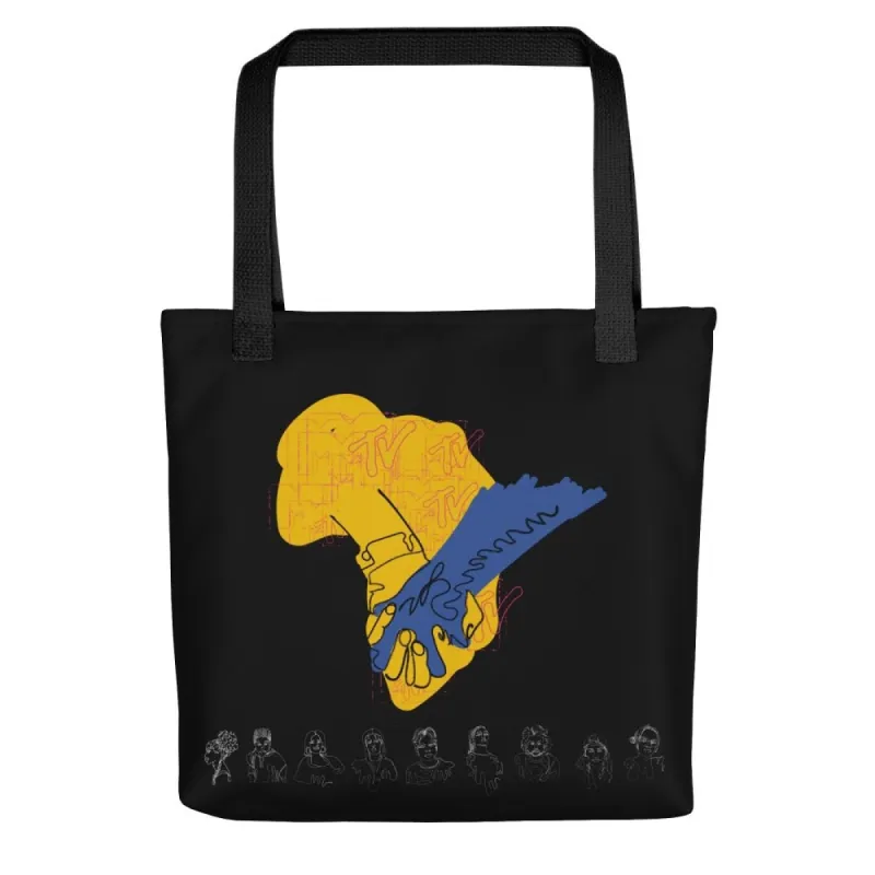 MTV  Hand in Hand Premium Tote Bag sold by MTV