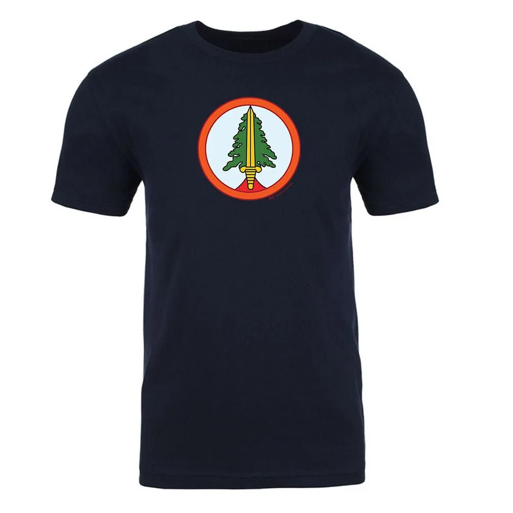 Twin Peaks Bookhouse Boys Patch Adult Short Sleeve T-Shirt sold by MTV product image thumbnail 4