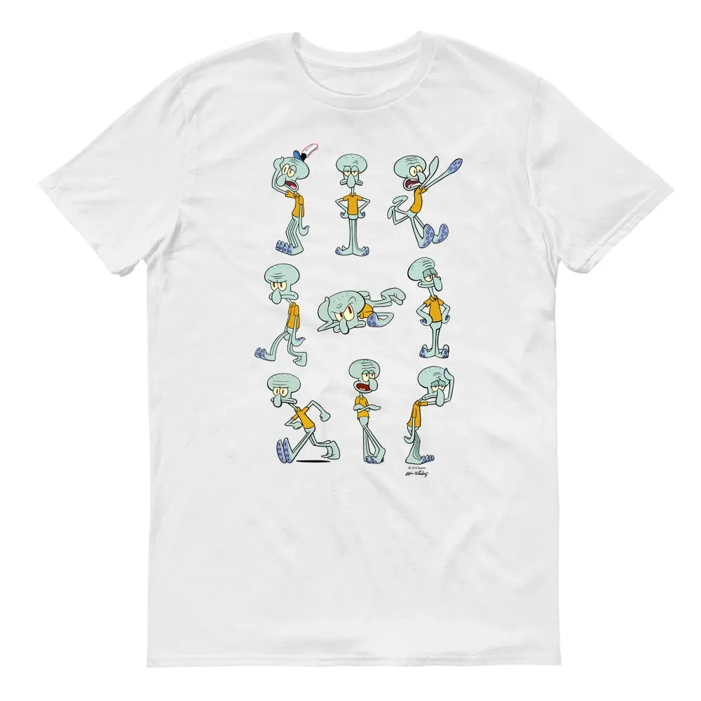 Squidward Feelin' Moody Short Sleeve T-Shirt sold by MTV product image thumbnail 3
