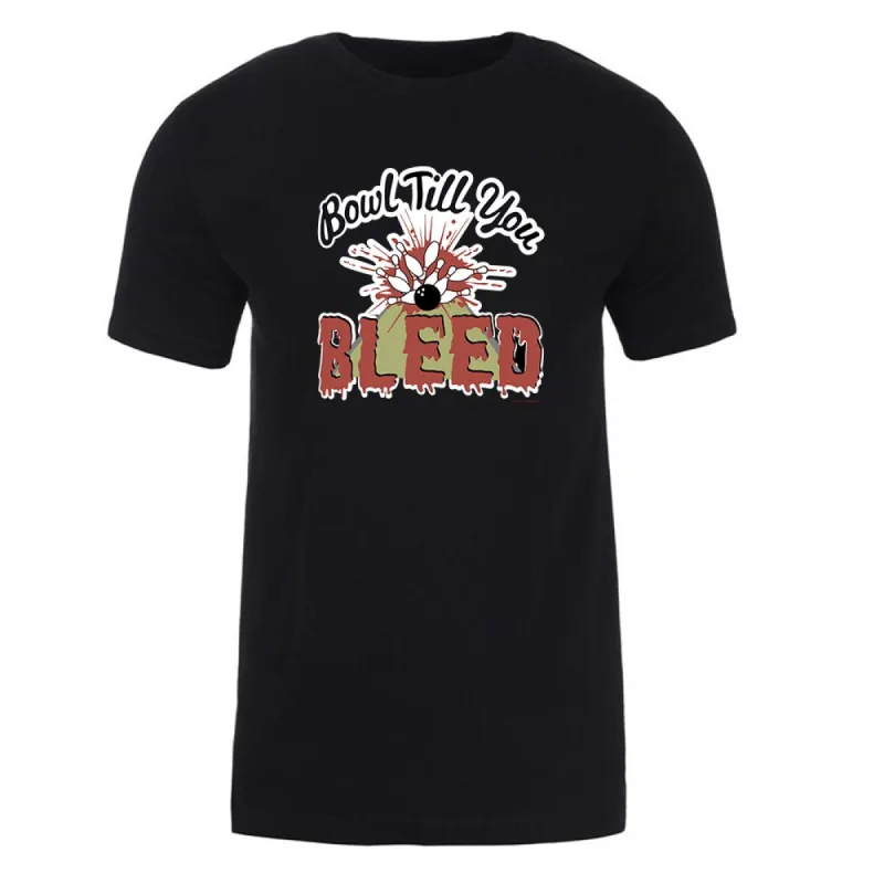 Dexter Bowl Till You Bleed Adult Short Sleeve T-Shirt sold by MTV