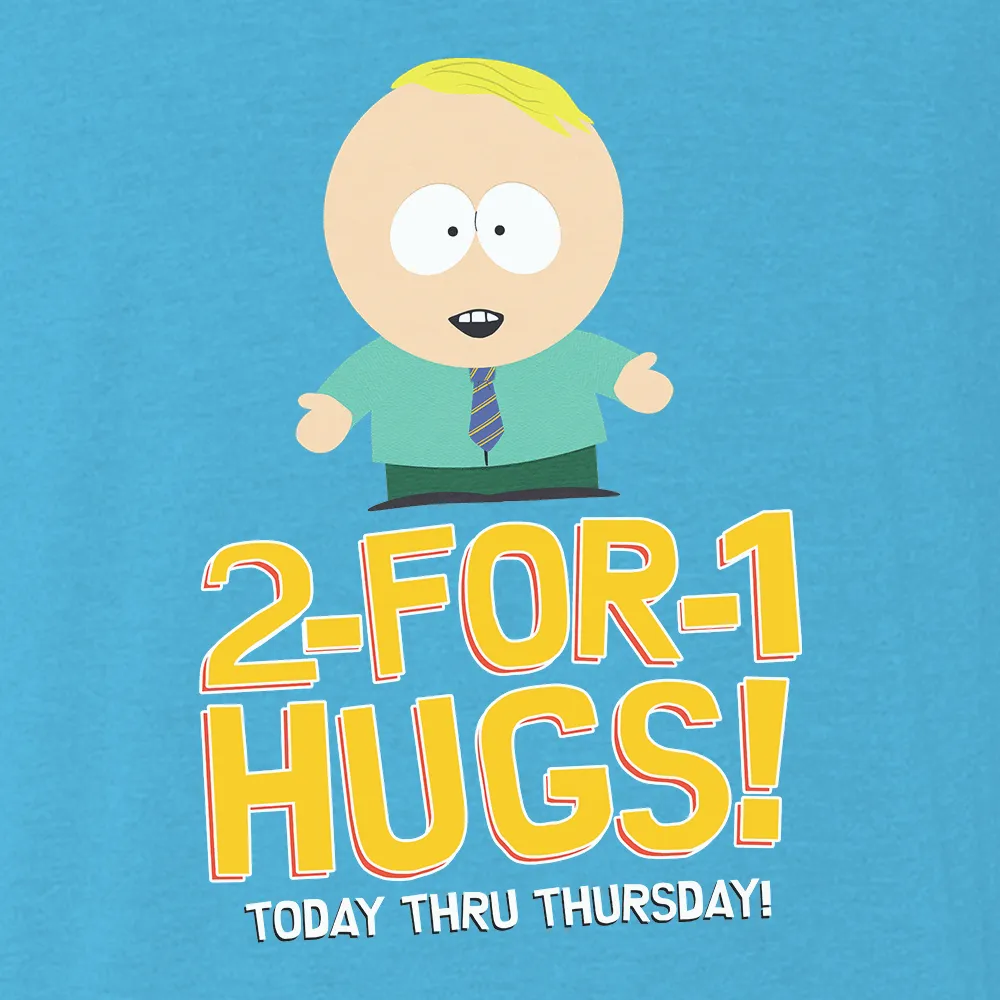 South Park 2 For 1 Hugs Tri-Blend Short Sleeve T-Shirt sold by MTV product image thumbnail 2