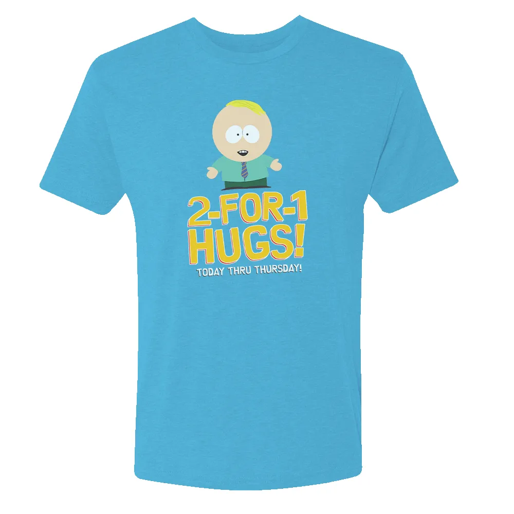 South Park 2 For 1 Hugs Tri-Blend Short Sleeve T-Shirt sold by MTV
