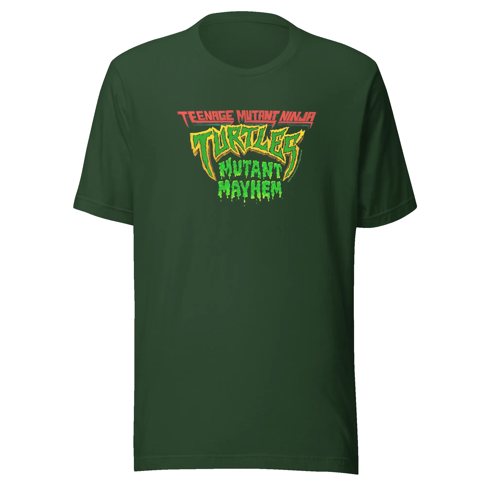 Teenage Mutant Ninja Turtles: Mutant Mayhem Logo Adult Short Sleeve T-Shirt sold by MTV product image thumbnail 2